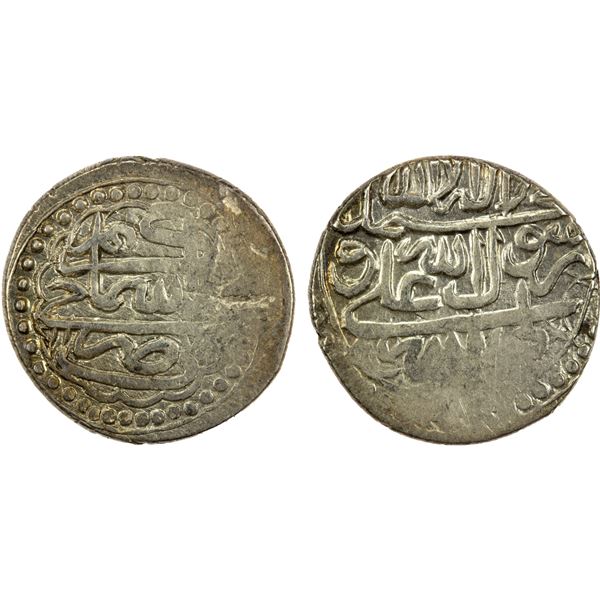 SHIRVAN: Muhammad Sa'id Khan, 1763-1766, AR abbasi, Shamakhi, ND, VF-EF