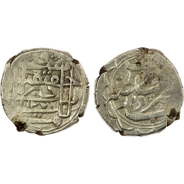 ALIKOZAY: Sa'id Muhammad Khan, 1851-1855, AR qiran (5.28g), Herat, AH1271, VF