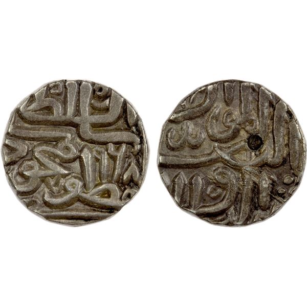 GUJARAT: Muzaffar III, 1560-1573, AR ½ tanka (3.58g), AH968, EF