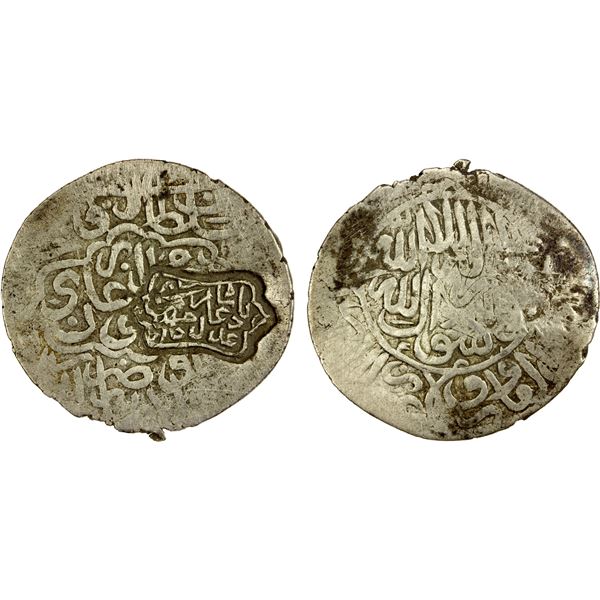 MUGHAL: Kamran Mirza, 1530-1555, AR shahrukhi (4.61g), NM, ND, VF on VF host