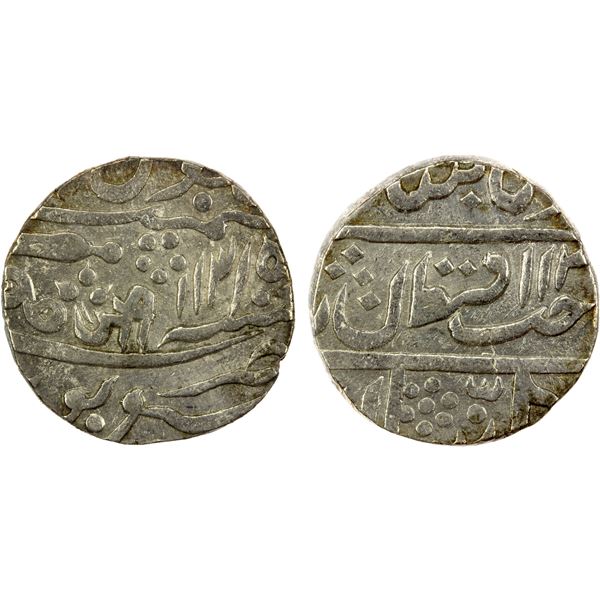 SHEOPUR: Jayajii Rao, 1843-1886 (10.93g), Sheopur, year 13, choice EF