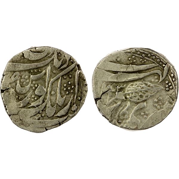 SIKH EMPIRE: AR rupee (10.81g), Kashmir, VS1903, VF