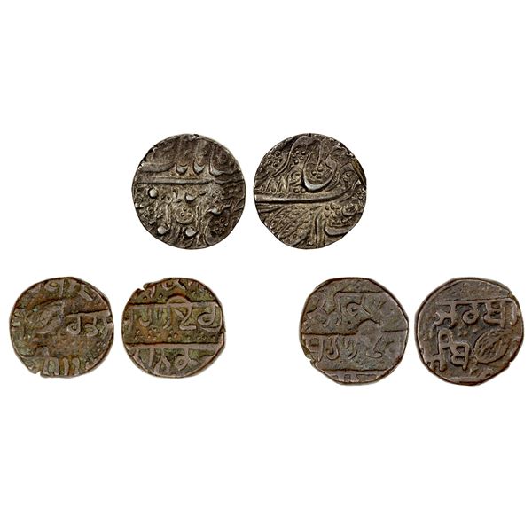 SIKH EMPIRE: LOT of 3 coins