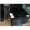 Image 2 : Lot of Black Melamine Square Plates