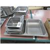 Image 1 : 6-Asst. Size Insert Pans - 6 X $