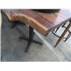 Image 3 : 4-Raw Cut Tree Wood 2 and 4 Top Tables - 4 X $