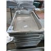 Image 1 : 28-Full Size by 4" Insert Pans - 28 X $