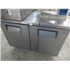 Image 1 : True 48" S/S Worktop 2 Door Ref. - Did Not Get Cold