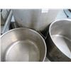 Image 2 : 3-Aluminum and S/S Stockpot - 3 X $