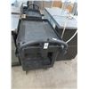 Image 1 : Rubbermaid Black 2 Shelf Cart