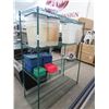 Image 1 : Green Coated 4 Shelf Metro Rack