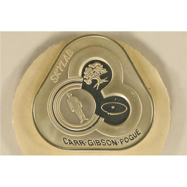 .600 OZ PF STERLING SILVER SPACE FLIGHT EMBLEM