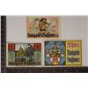 Image 2 : 3 PIECE SET OF 1922 GERMAN DASSOW NOTGELDS 10, 25