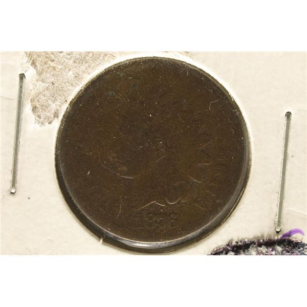 (SEMI-KEY) 1876 INDIAN HEAD CENT