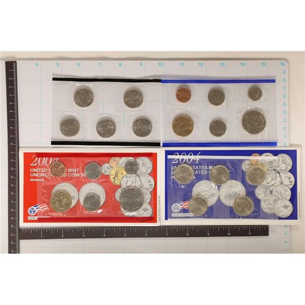 2004 US MINT SET (UNC) P/D (WITH ENVELOPE)