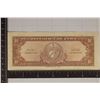 Image 2 : 1960 CUBA 10 PESO BILL 2 PINHOLES RT. SIDE EDGE