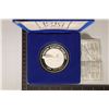 Image 2 : 1991 PROOF 5 TROY OZ. .999 FINE SILVER ROUND