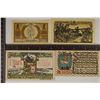 Image 1 : 4-GERMAN NOTGELDS: 2-1921 HALF MARKS CU, 1919-