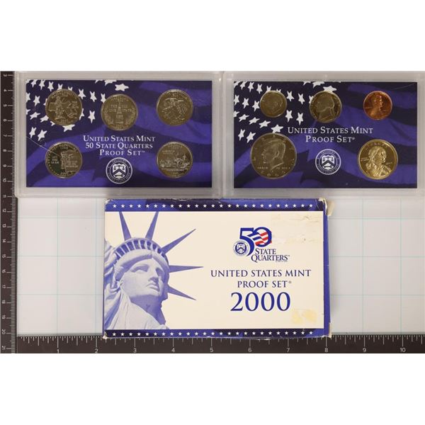 2000 US PROOF SET (WITH BOX)