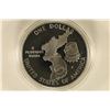 Image 2 : 1991-P US SILVER PROOF $1 KOREAN WAR MEMORIAL