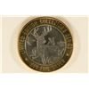 Image 1 : SILVER $10 CASINO CHIP (UNC) PRESIDENT CASINO