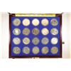 Image 1 : COMPLETE EISENHOWER SILVER $ COLLECTION ALL UNC