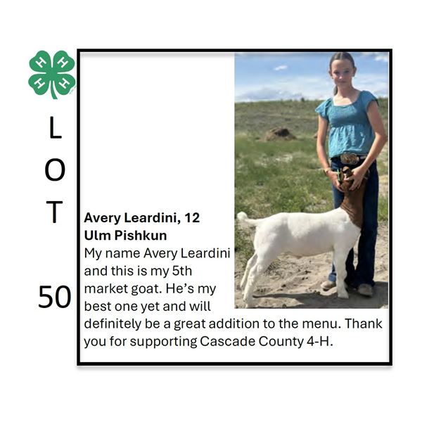 Avery Leardini - Tag #: 4 / Goat