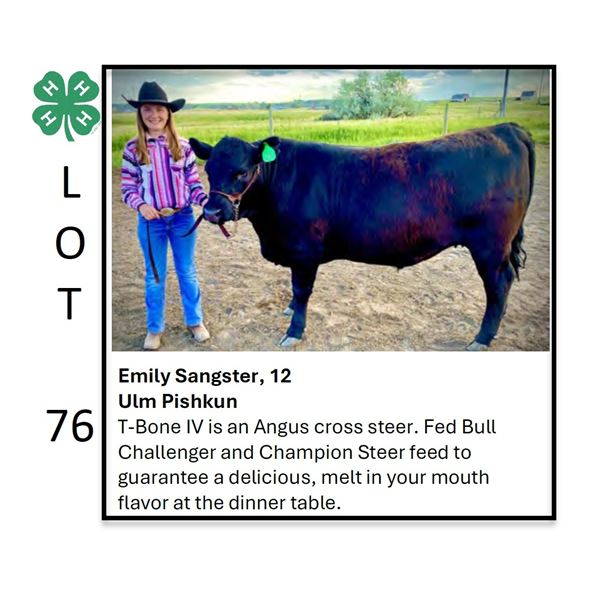 Emily Sangster - Tag #: 29 / Beef