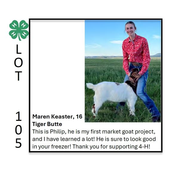 Maren Keaster - Tag #: 36 / Goat