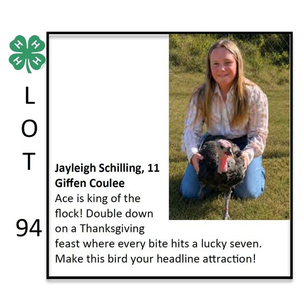 Jayleigh Schilling - Poultry