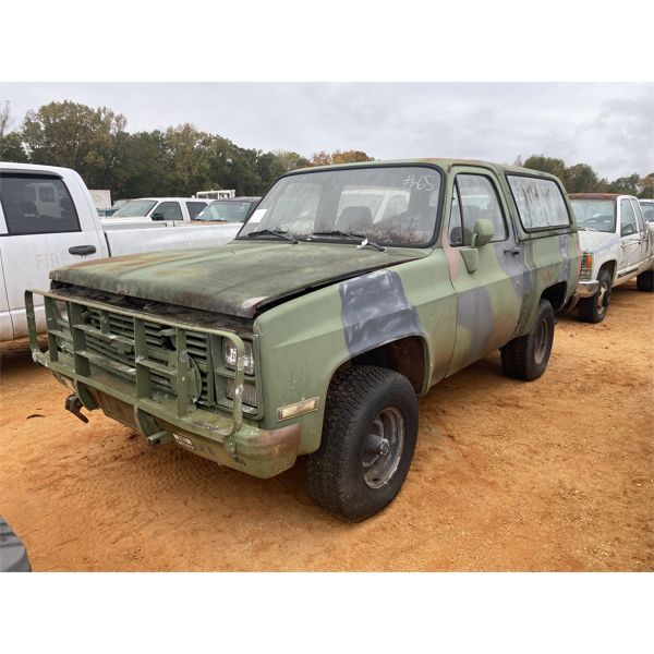 1984 CHEVROLET K5 BLAZER Pickup Truck