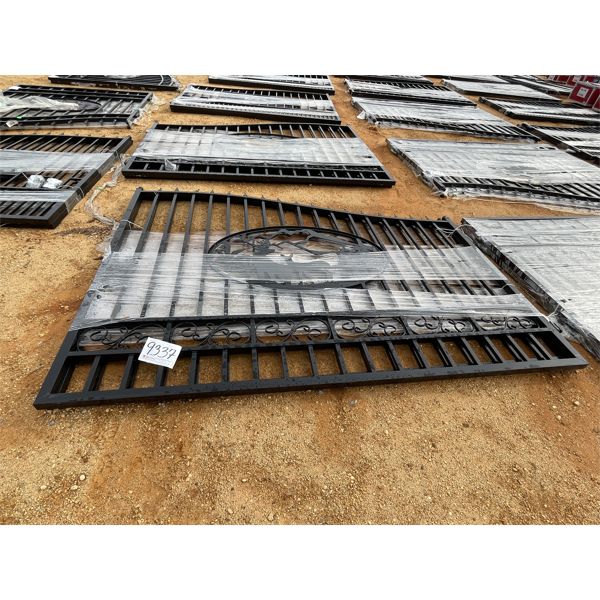 GREATBEAR 20' BI-PARTING WROUGHT IRON GATE