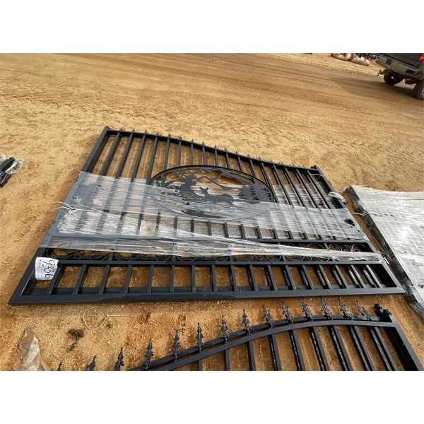 GREATBEAR 20' BI-PARTING WROUGHT IRON GATE