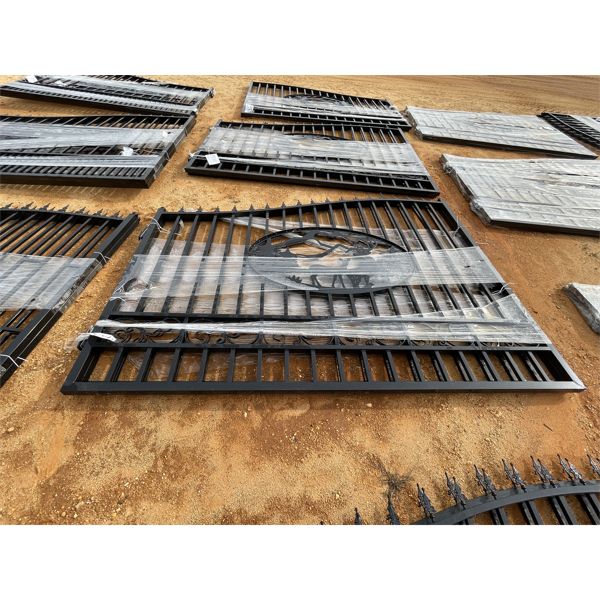 GREATBEAR 20' BI-PARTING WROUGHT IRON GATE