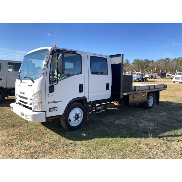 2019 ISUZU NPR HD Flatbed Truck
