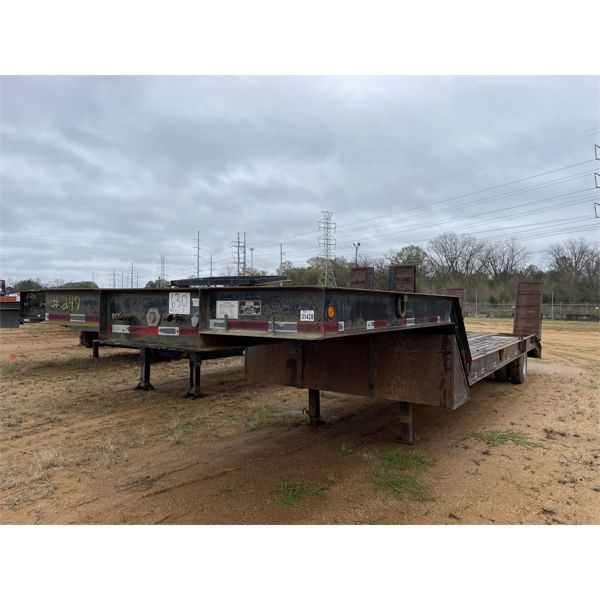 1988 EVANS SUPERLINE 13 TON Lowboy Trailer