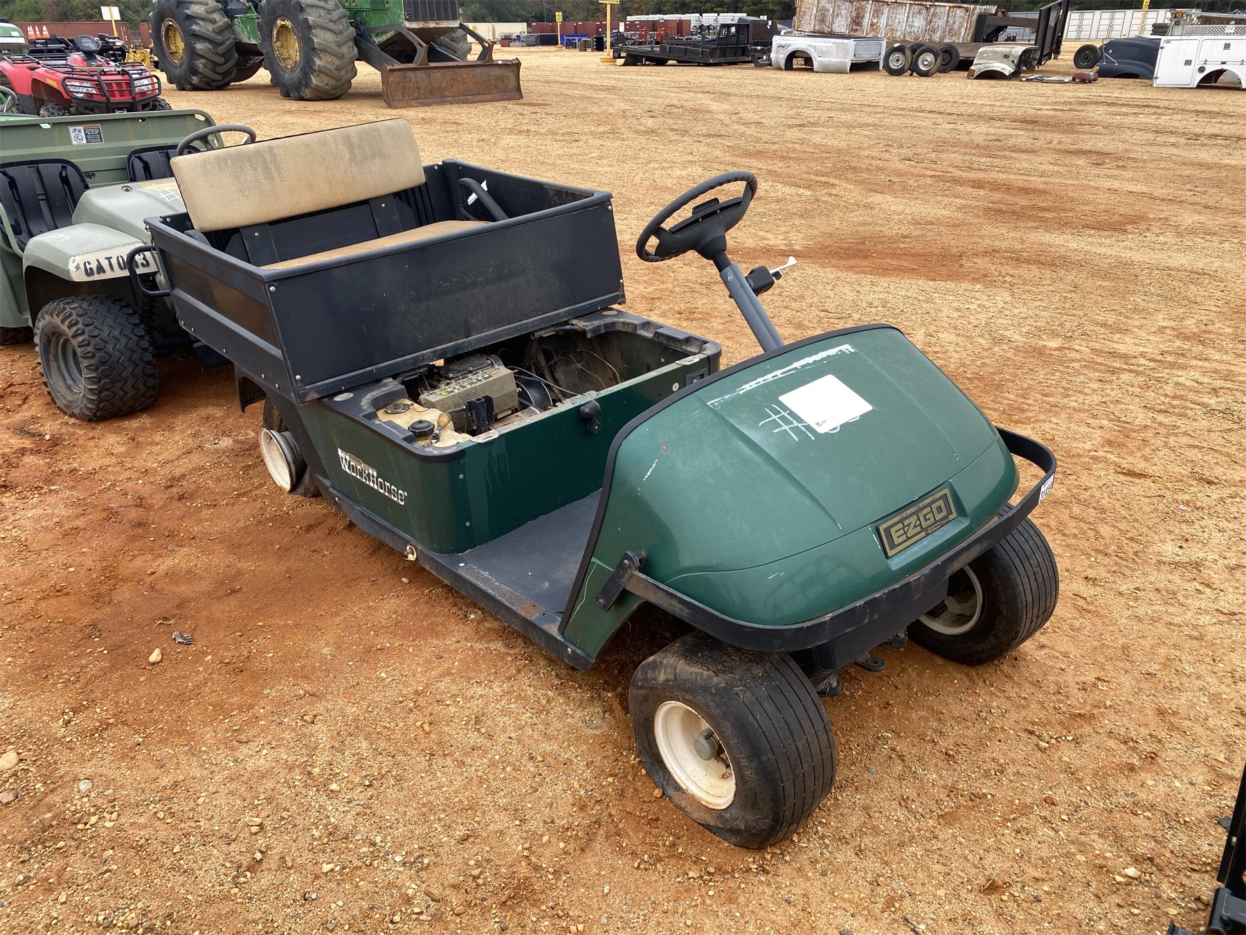EZGO WORKHORSE Golf Cart J.M. Wood Auction Company, Inc.