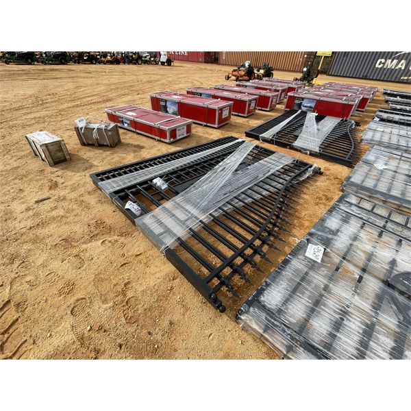 GREATBEAR 20' BI-PARTING WROUGHT IRON GATE