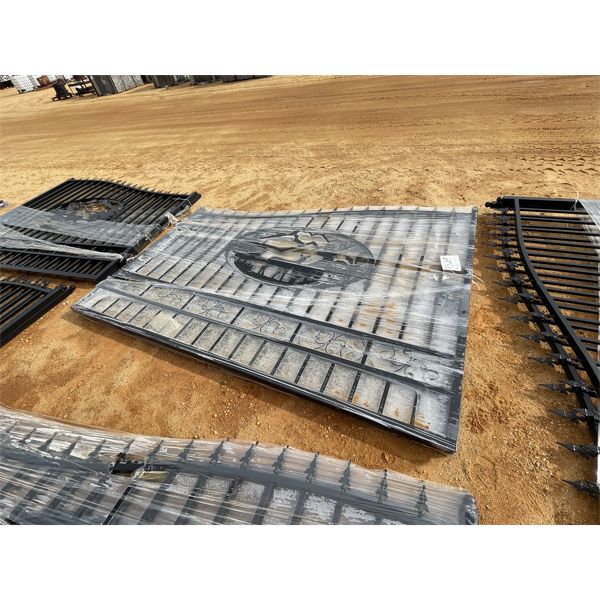 GREATBEAR 20' BI-PARTING WROUGHT IRON GATE