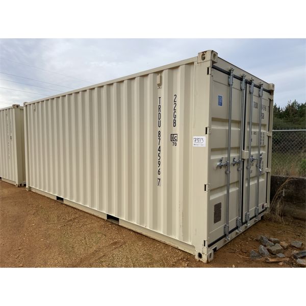 (UNUSED) 20' SHIPPING CONTAINER