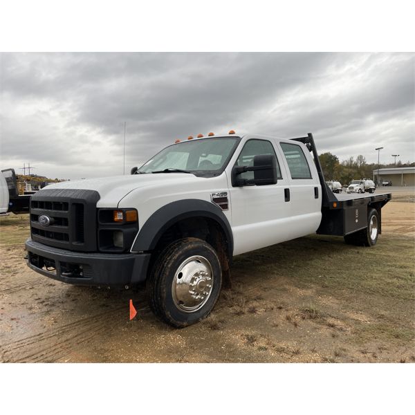 2008 FORD F450 XL Flatbed Truck