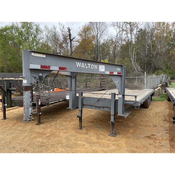 2007 DBA WALTON GB1424 Gooseneck Trailer