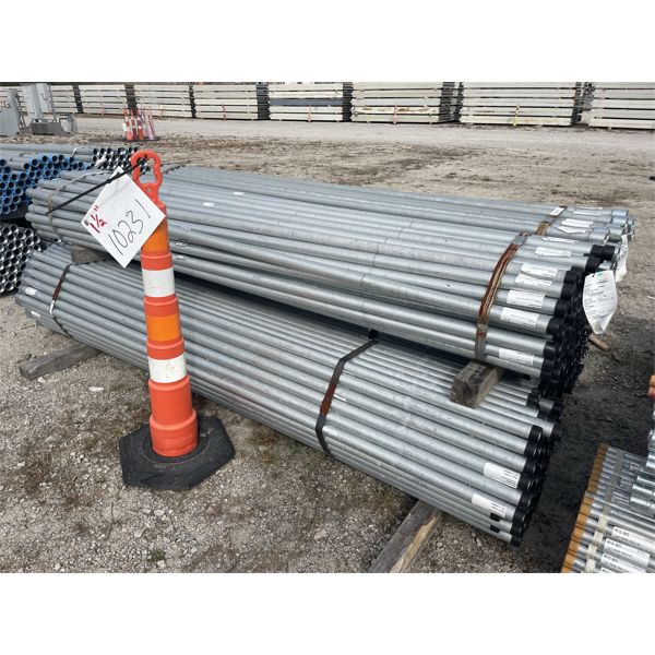1-1/2" GALVANIZED CONDUIT