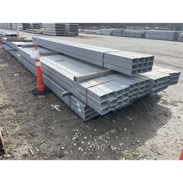 6" x 4" GALVANIZED TUBING