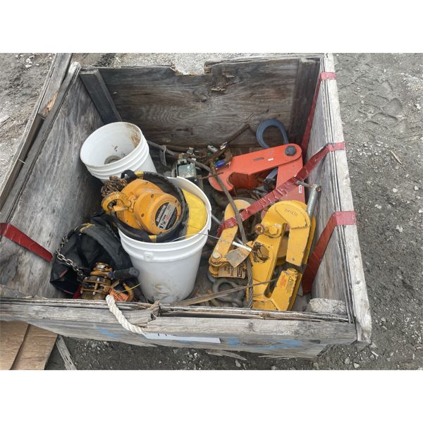 CHAIN HOISTS/ BEAM CLAMPS/ SHACKLES