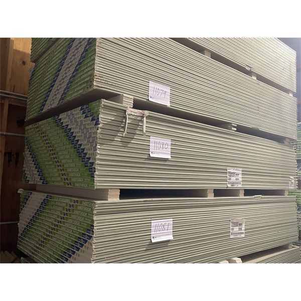 (UNUSED) USG 1/2"x4'x8' MOLD TOUGH SHEETROCK