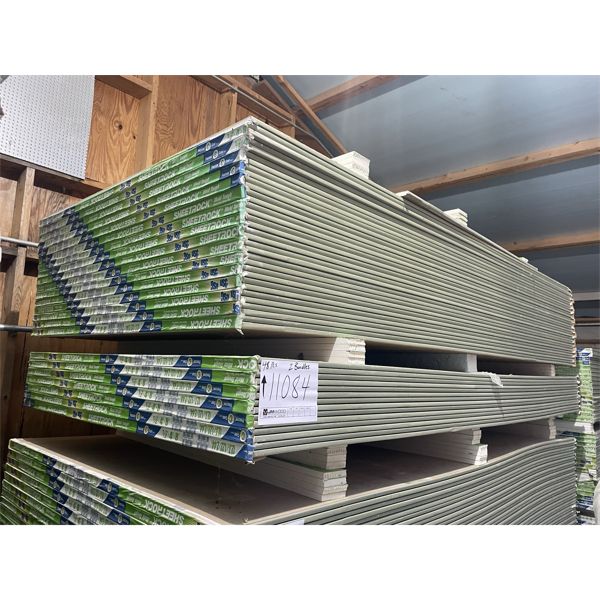 (UNUSED) USG 1/2"x4'x8' MOLD TOUGH SHEETROCK