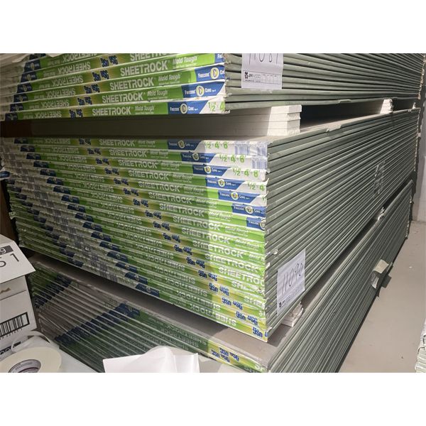 (UNUSED) USG 1/2"x4'x8' MOLD TOUGH SHEETROCK