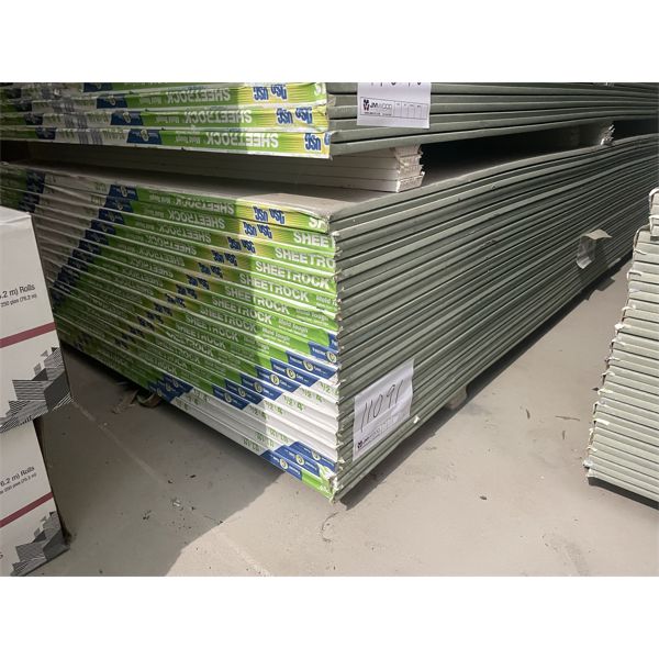 (UNUSED) USG 1/2"x4'x8' MOLD TOUGH SHEETROCK