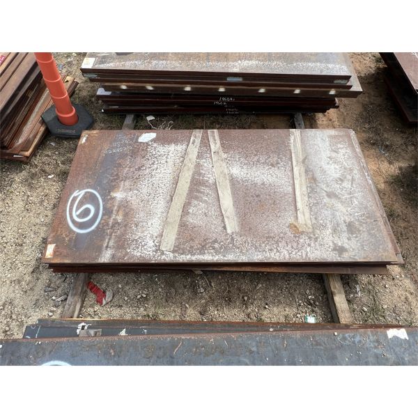 4'x8'x1/2  STEEL PLATE